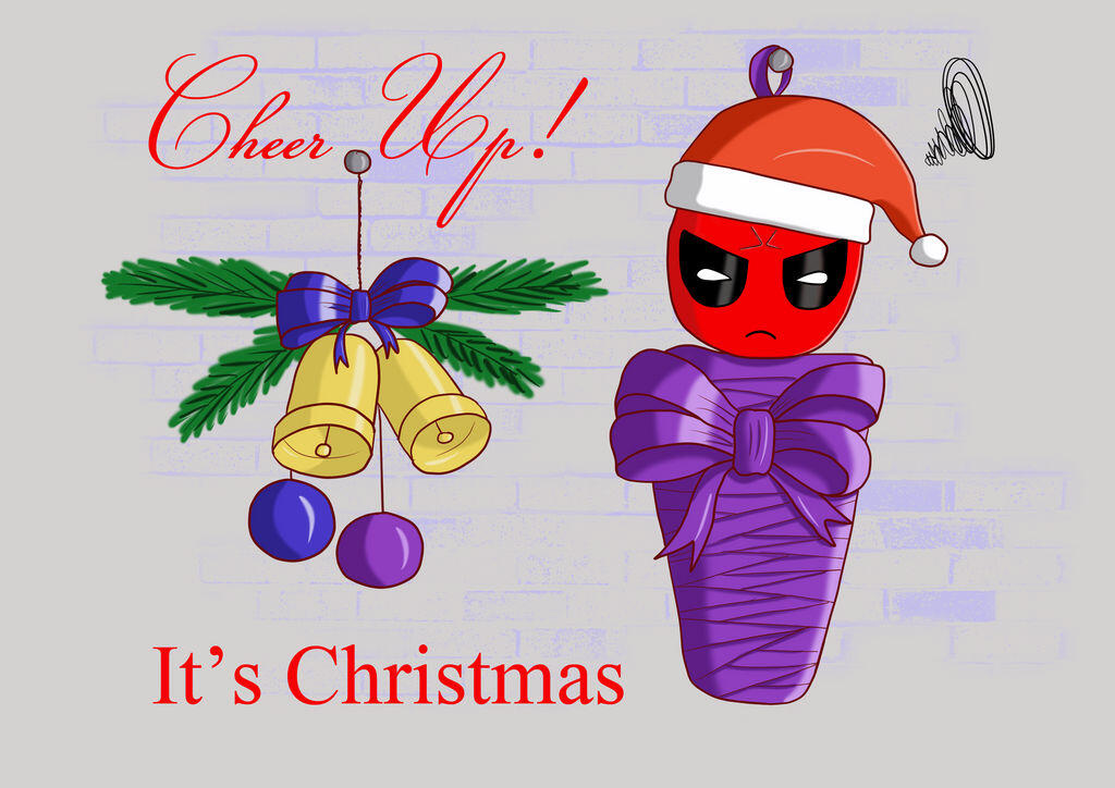 Deadpool Xmas Card (2014)