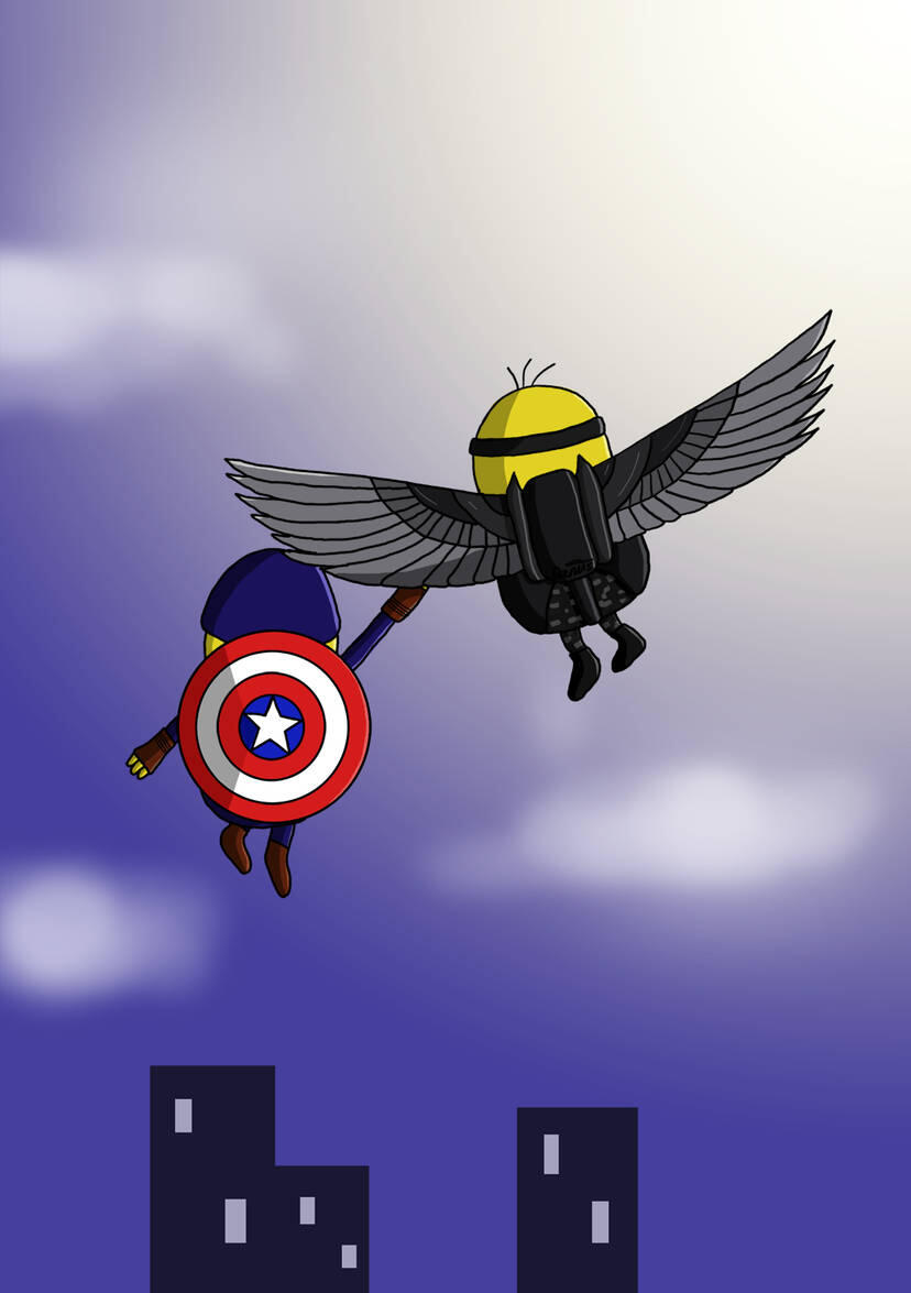 Minion Cap &amp; Falcon (2015)