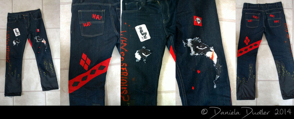 Customised Joker Related Jeans (2014)