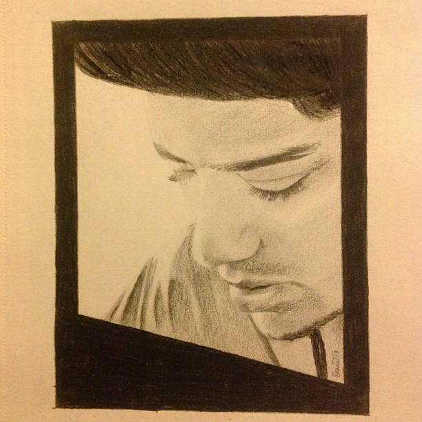 Quick Zayn Drawing (2013)